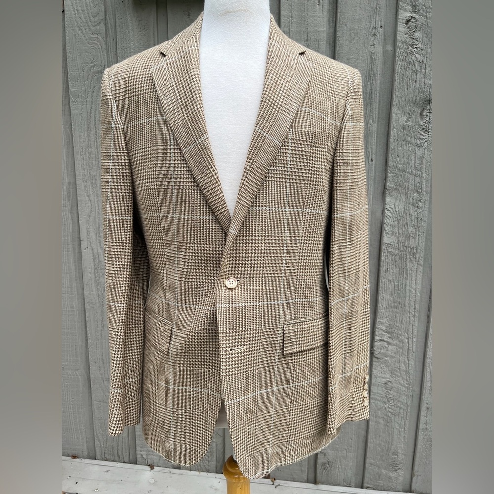 Polo Ralph Lauren Vintage Plaid Sport Coat Jacket Blazer